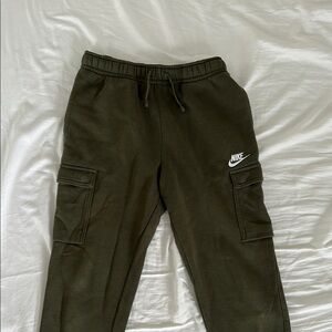 Nike Kids Olive Cargo Pants